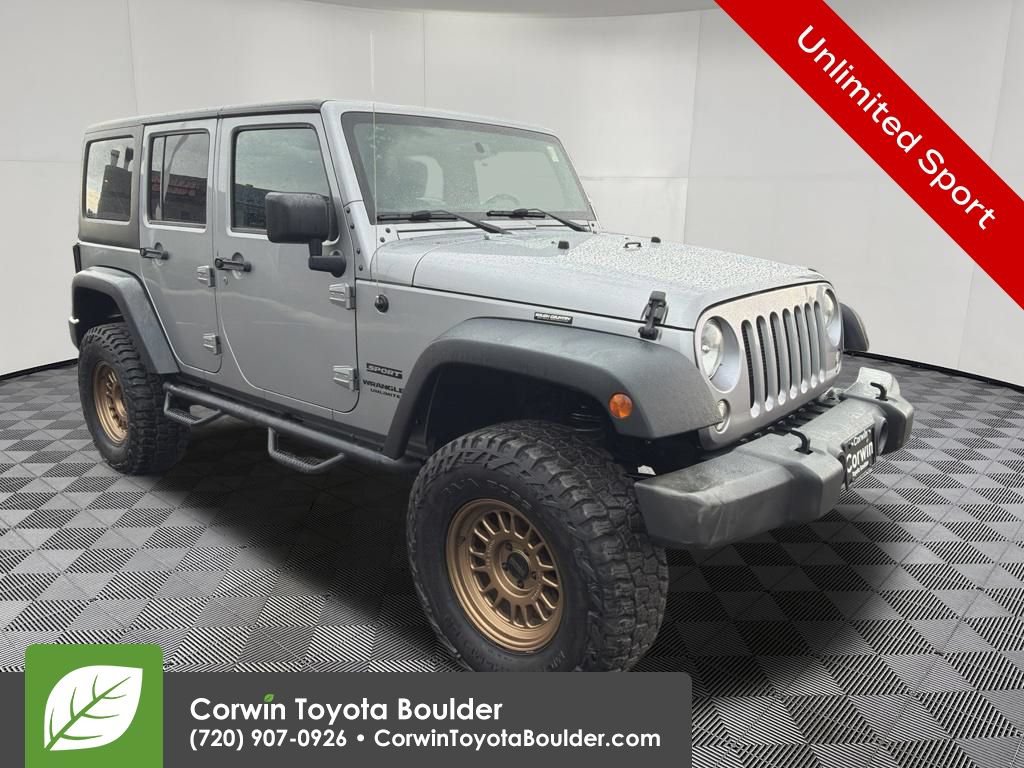 Used 2016 Jeep Wrangler Unlimited Sport w/ Quick Order Package 24S