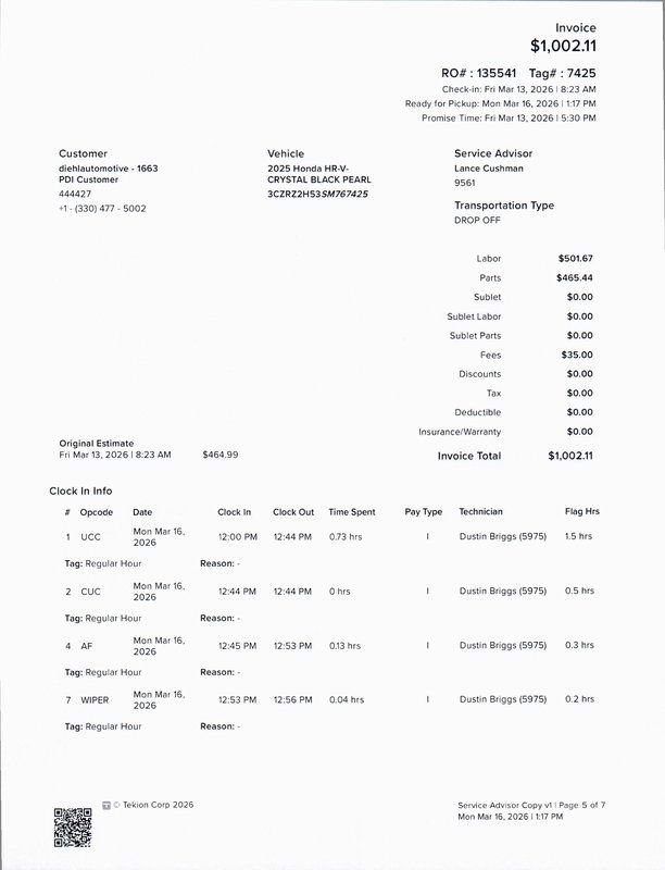 Used 2025 Honda HR-V Sport image 34