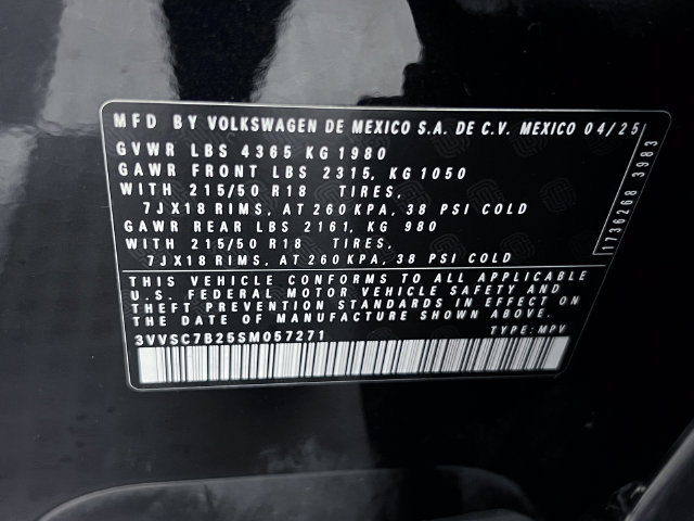 Certified 2025 Volkswagen Taos SE FWD image 28