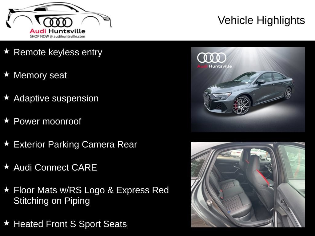 New 2026 Audi RS 3 AWD/4WD image 12