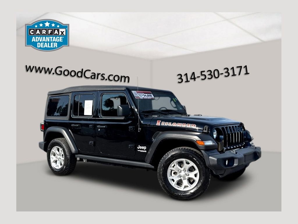 Certified 2021 Jeep Wrangler Islander