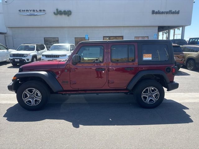 Certified 2022 Jeep Wrangler Unlimited Sport AWD/4WD image 2