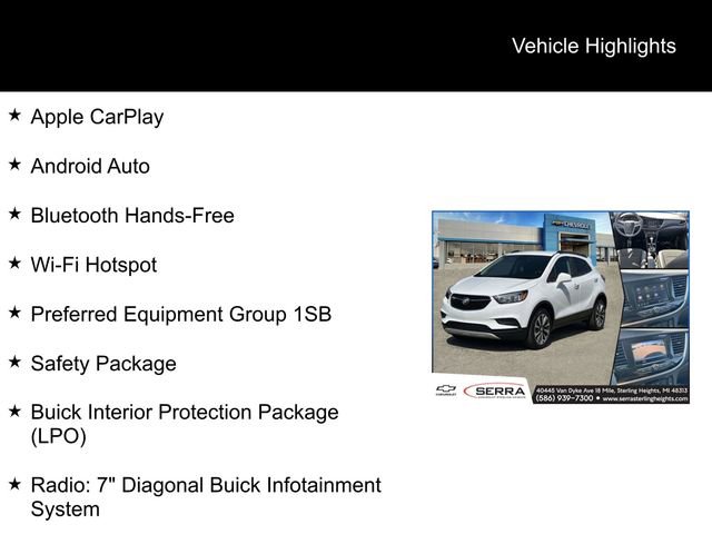 Certified 2022 Buick Encore Preferred w/ Safety Package AWD/4WD image 4