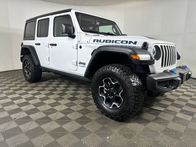 Used 2022 Jeep Wrangler Unlimited Rubicon 4xe w/ Cold Weather Group image 2