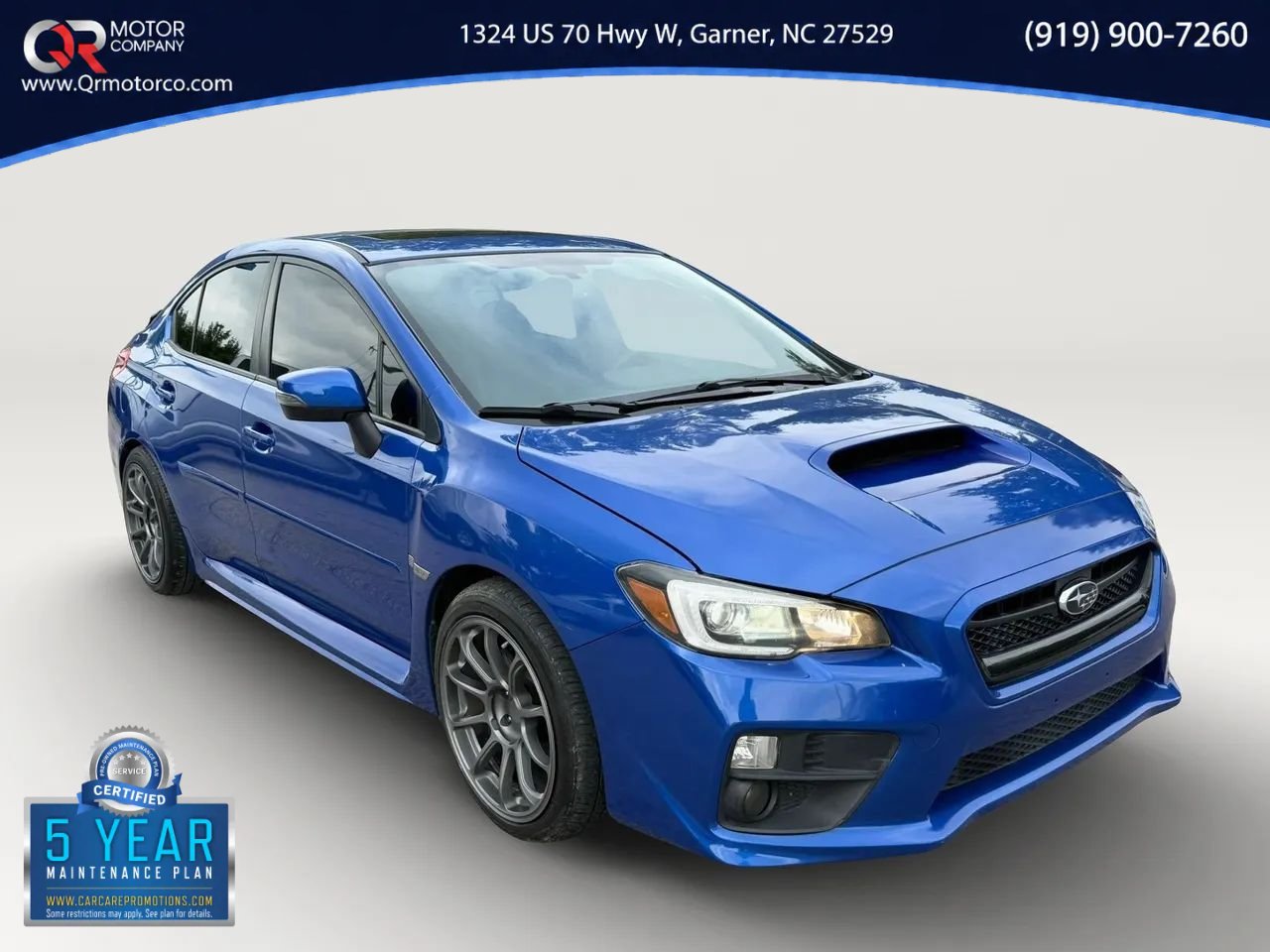 Used 2016 Subaru WRX Limited AWD/4WD image 1