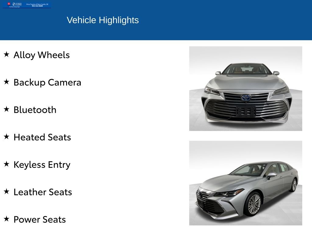 Used 2021 Toyota Avalon Limited w/ Advanced Safety Package FWD image 2