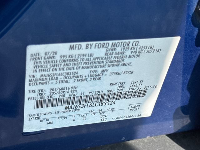 Used 2020 Ford EcoSport S AWD/4WD image 29