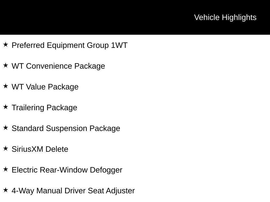Used 2026 Chevrolet Silverado 1500 W/T w/ WT Value Package RWD image 6