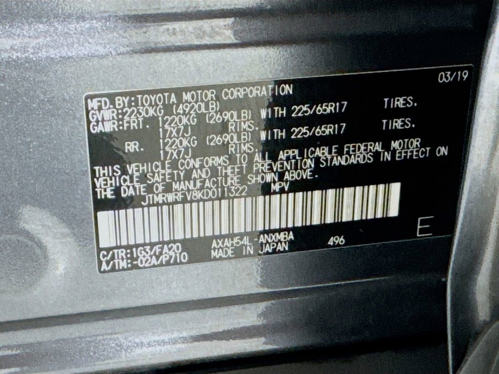 Used 2019 Toyota RAV4 XLE w/ Convenience Package image 42