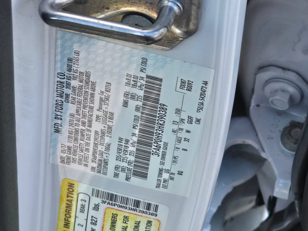 Used 2017 Ford Fusion SE w/ Fusion SE Technology Package FWD image 30