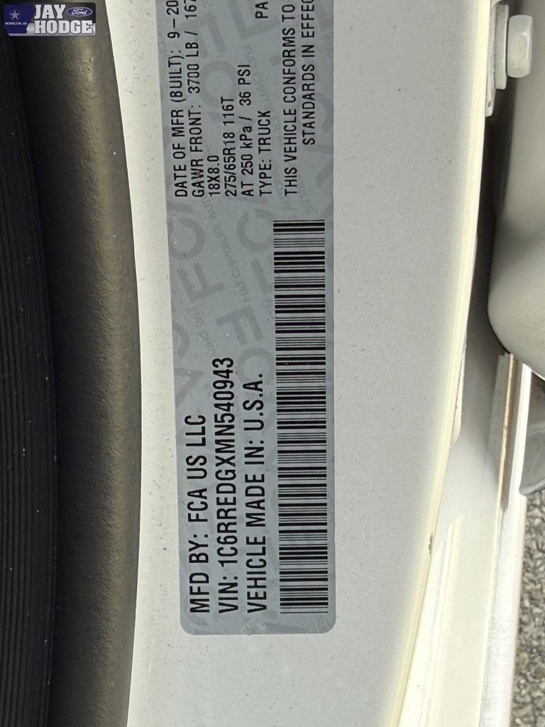 Used 2021 RAM 1500 Laramie image 34