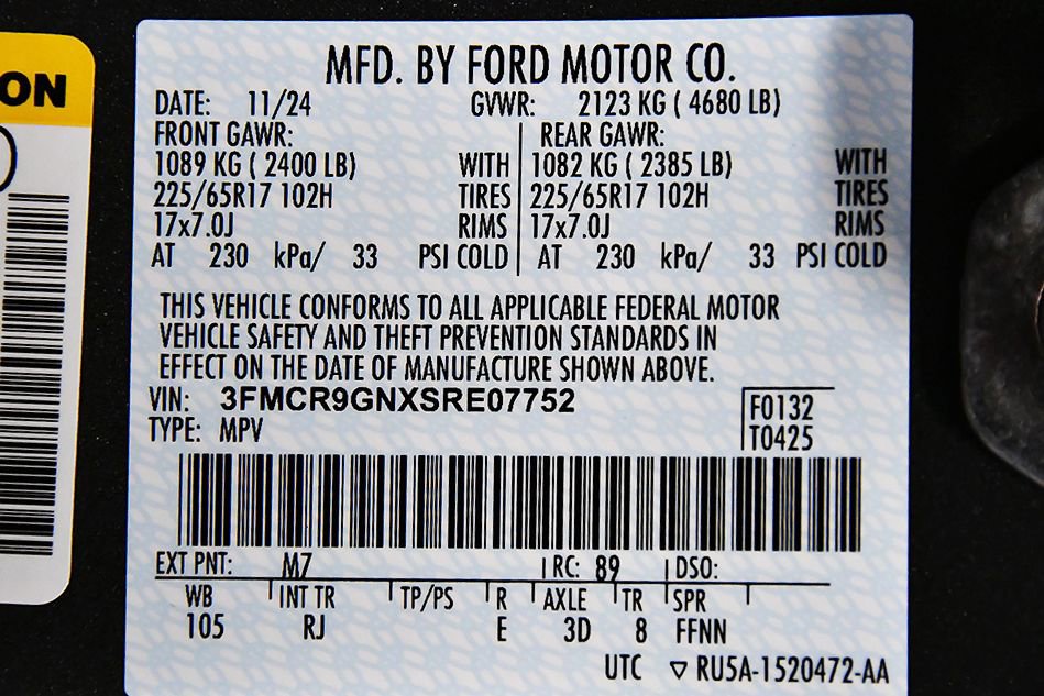 Used 2025 Ford Bronco Sport Heritage w/ Convenience Package image 14