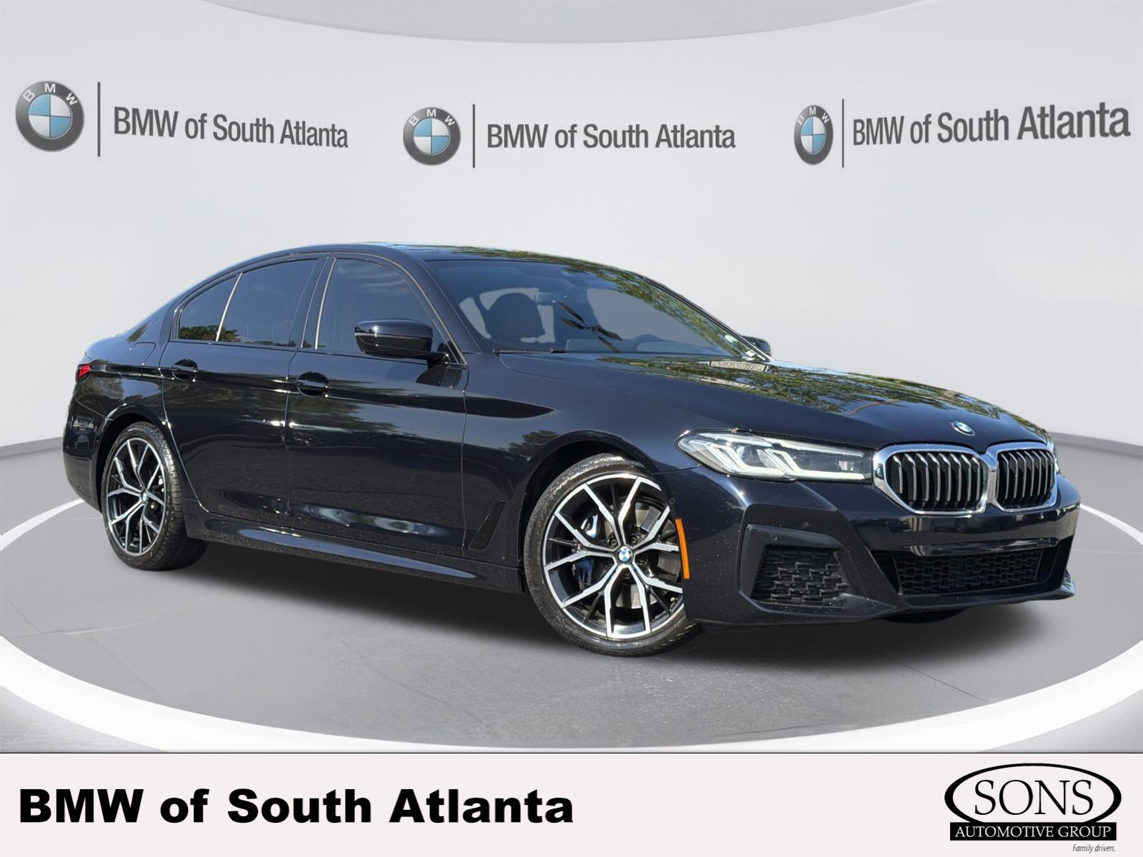 Certified 2023 BMW 530i w/ M Sport Package RWD image 1