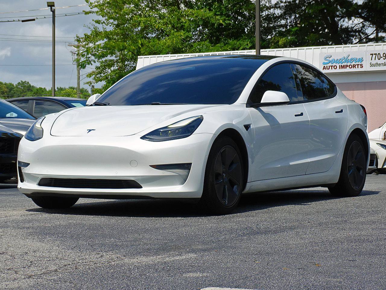 Used 2021 Tesla Model 3 Long Range AWD/4WD image 5