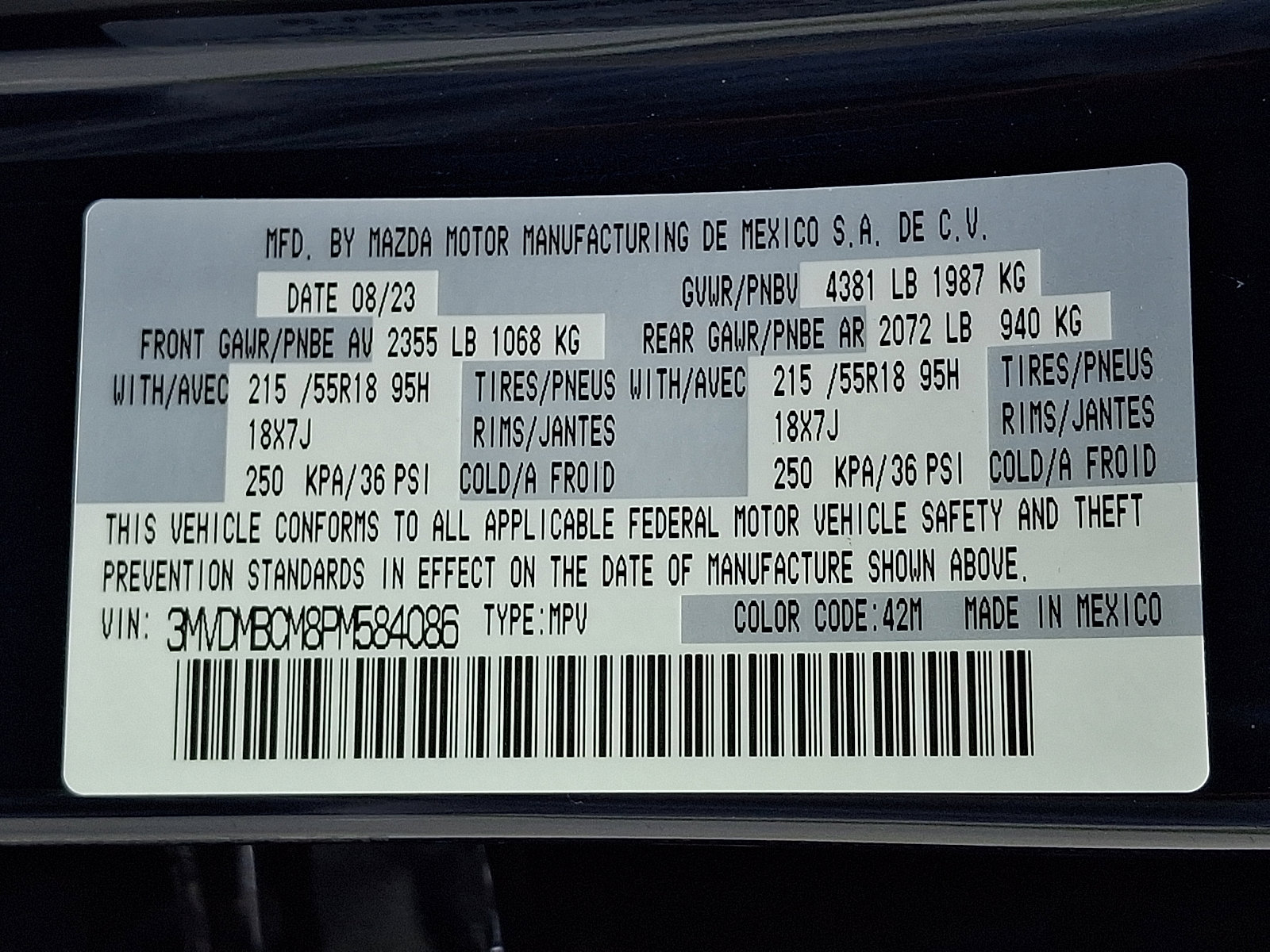 Used 2023 MAZDA CX-30 AWD 2.5 S w/ Preferred Package image 27