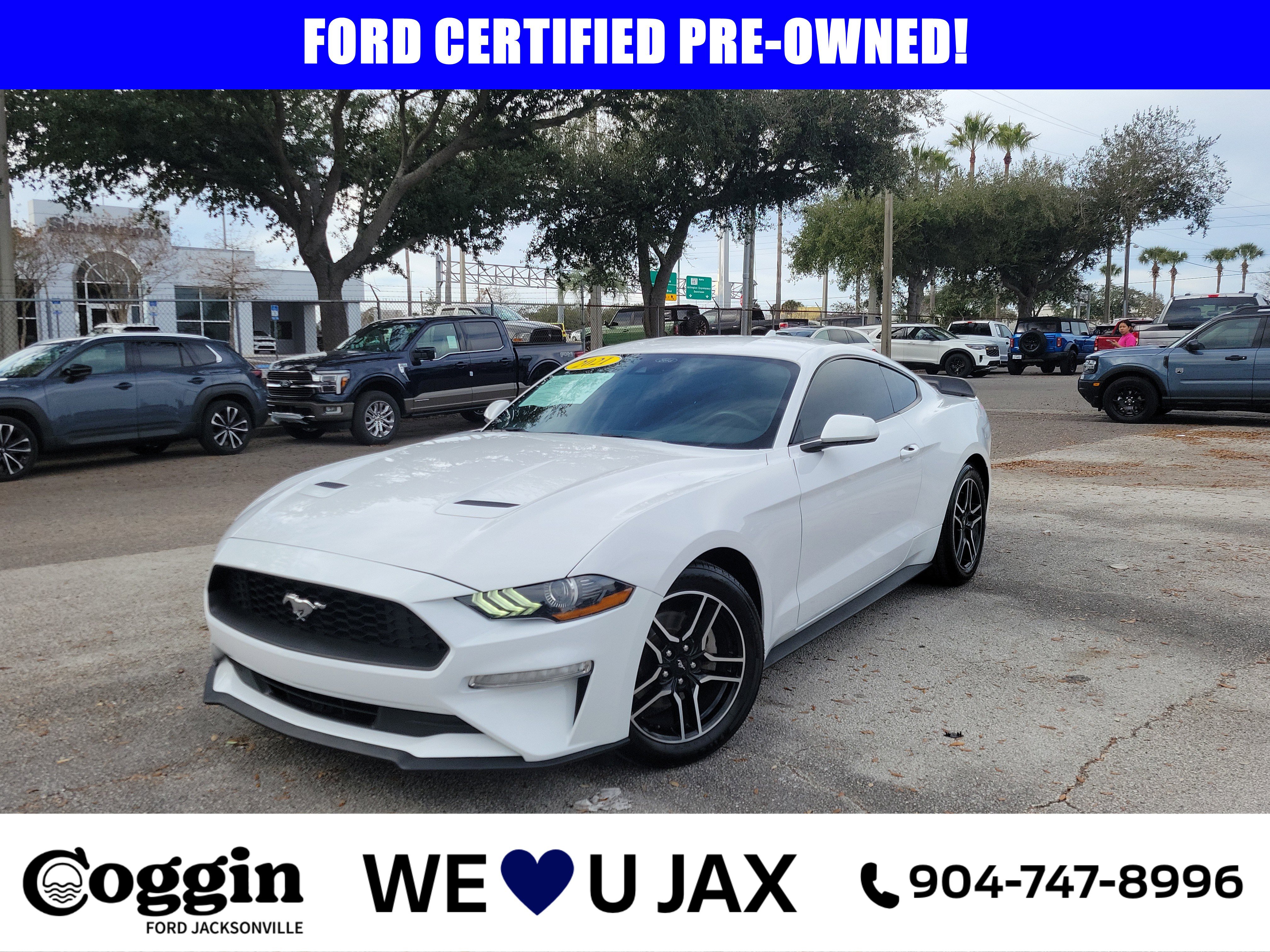 Certified 2021 Ford Mustang Coupe w/ Equipment Group 101A image 1