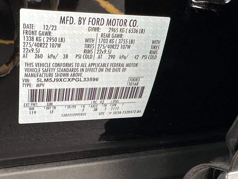 Certified 2023 Lincoln Aviator Black Label w/ Dynamic Handling Package image 31