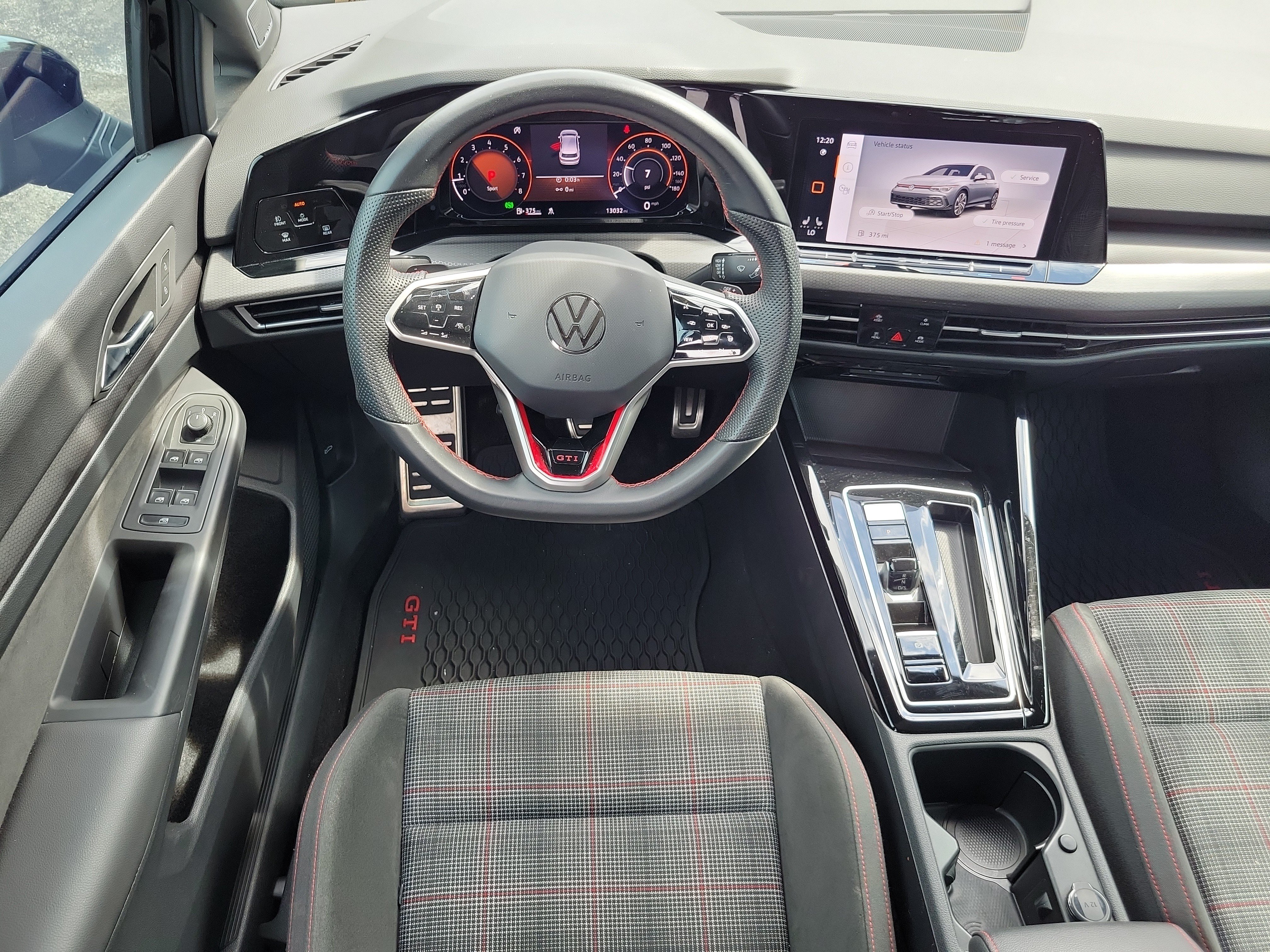 Certified 2023 Volkswagen GTI SE w/ Black Wheel Package FWD image 13