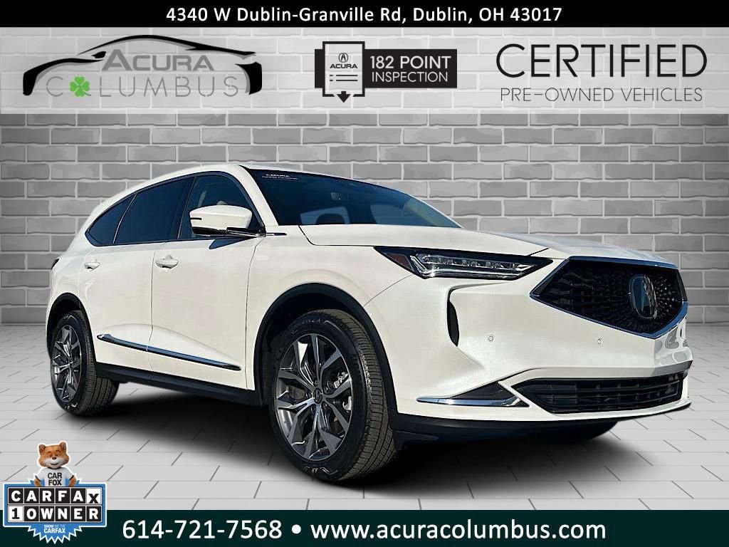 Certified 2024 Acura MDX SH-AWD w/ Technology Package