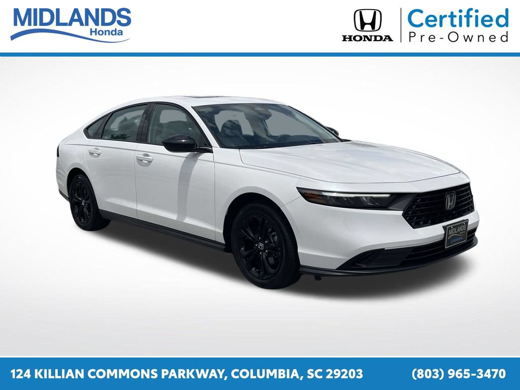 Certified 2025 Honda Accord SE