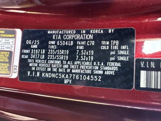 New 2026 Kia Carnival EX image 14