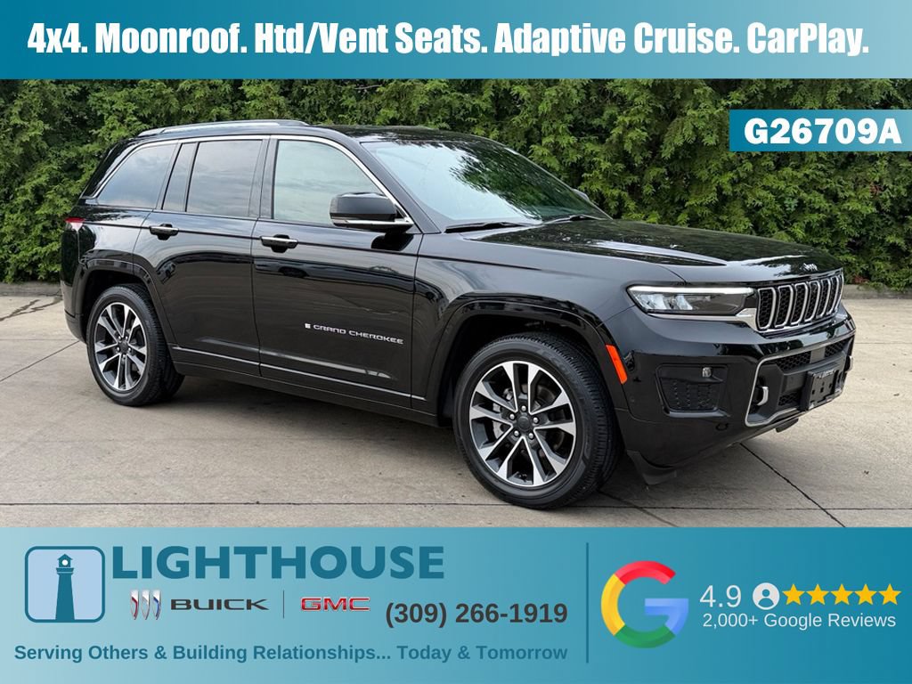 Used 2022 Jeep Grand Cherokee Overland w/ Adv Protech Group III