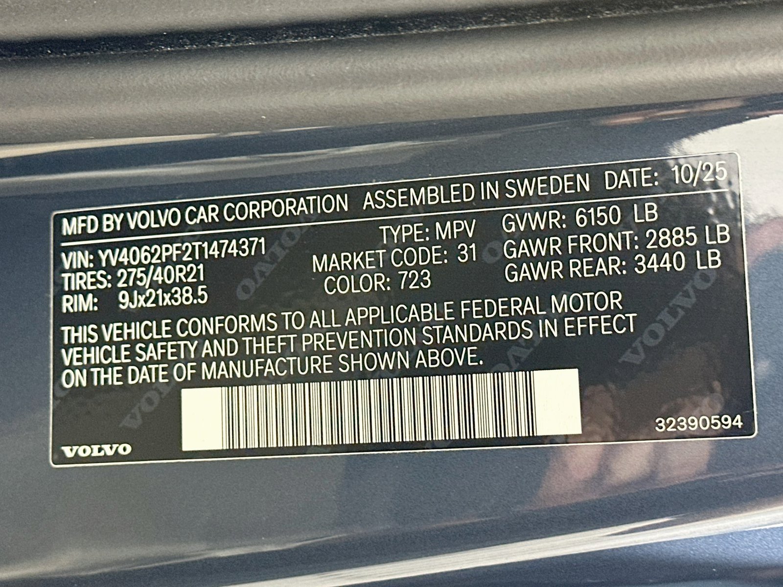 Certified 2026 Volvo XC90 B6 Ultra AWD/4WD image 48
