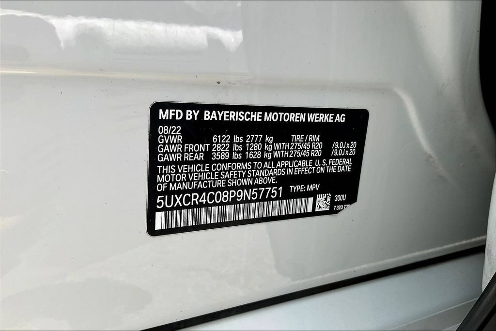 Used 2023 BMW X5 sDrive40i w/ M Sport Package RWD image 10
