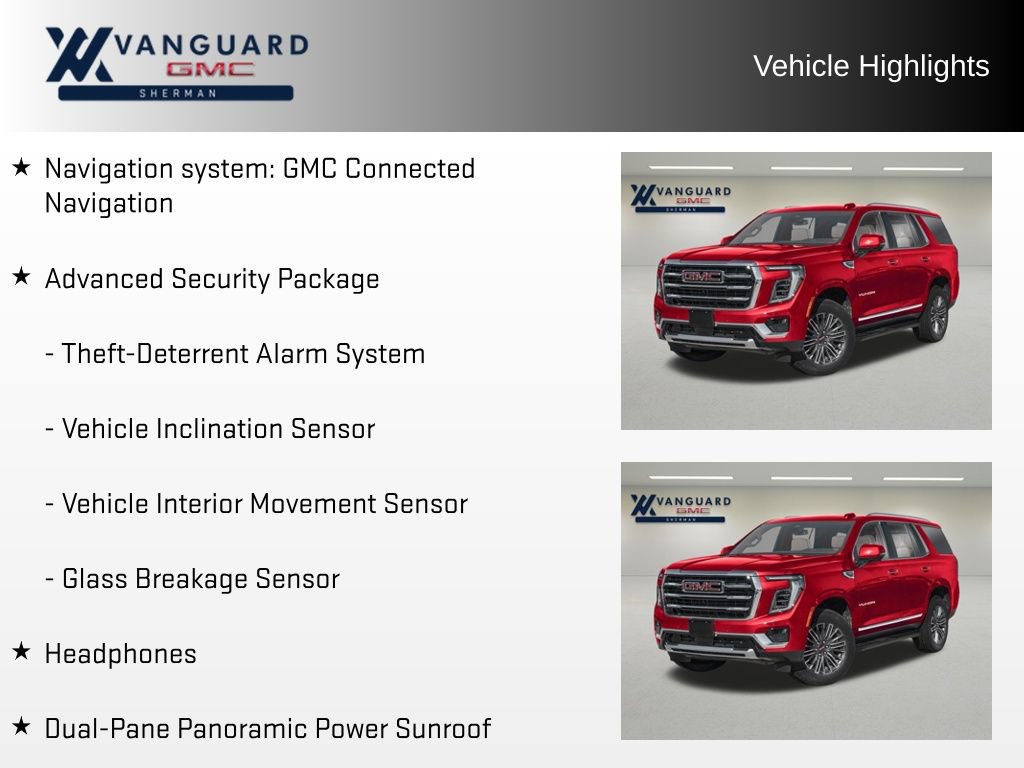 New 2025 GMC Yukon Denali Ultimate AWD/4WD image 3