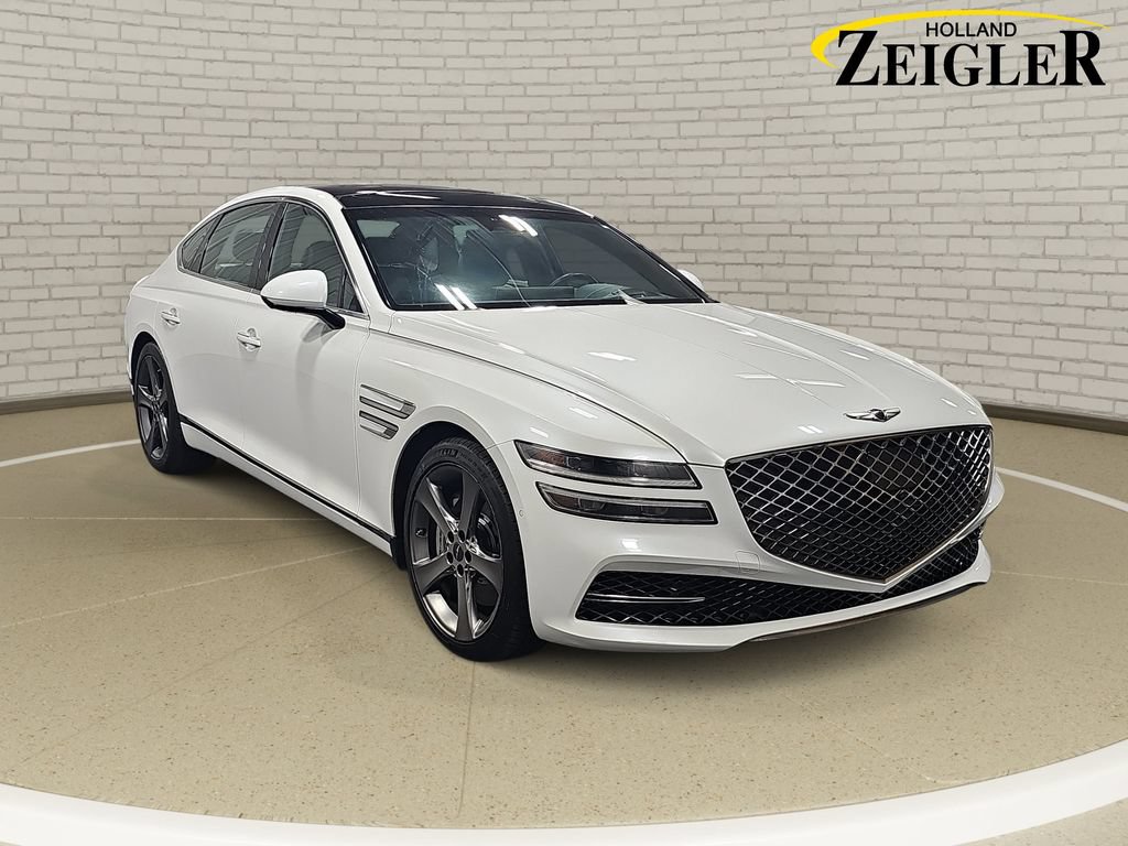 Used 2021 Genesis G80 3.5T w/ Prestige Package AWD/4WD image 3
