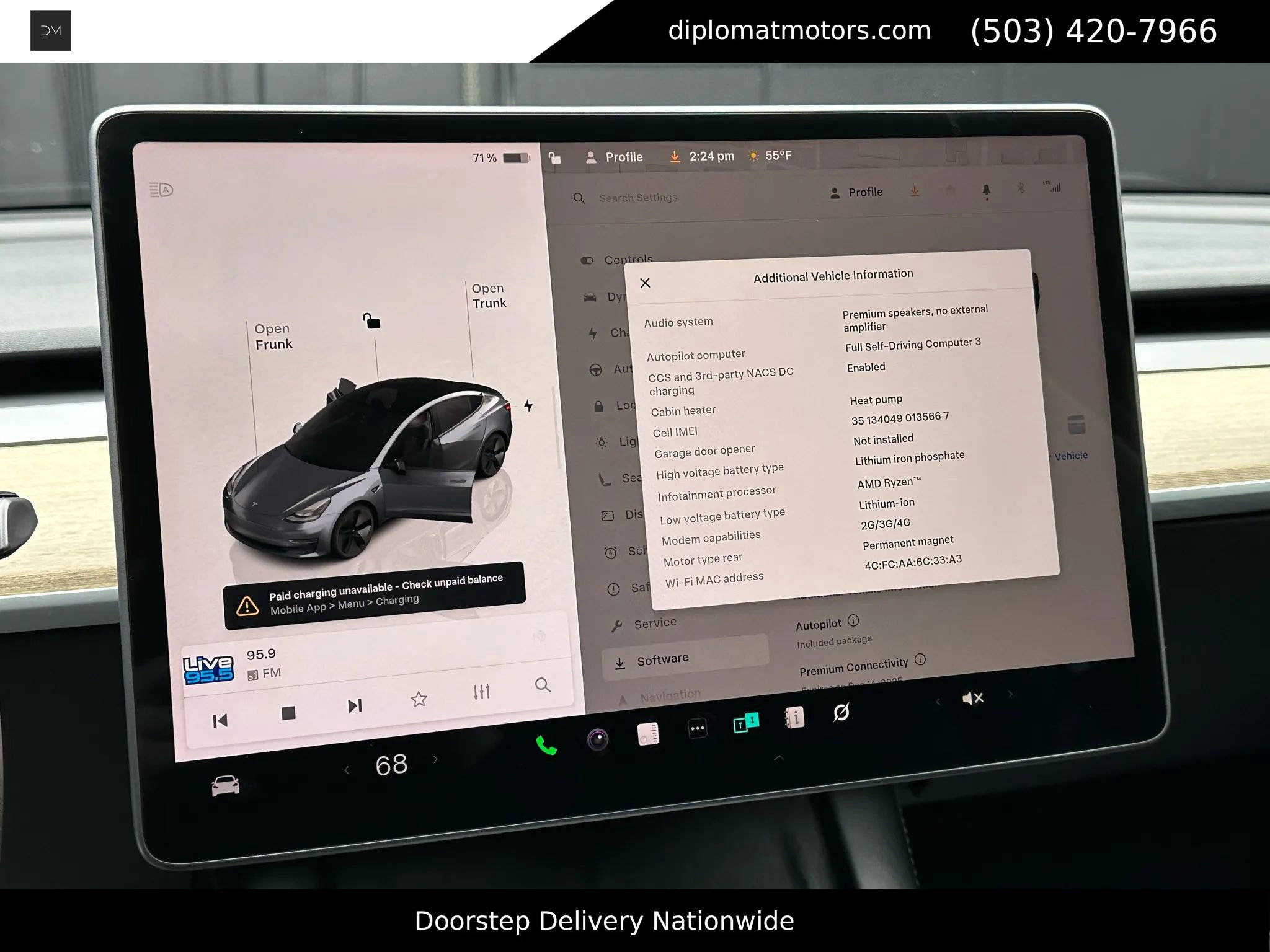 Used 2023 Tesla Model 3 Standard Range image 24