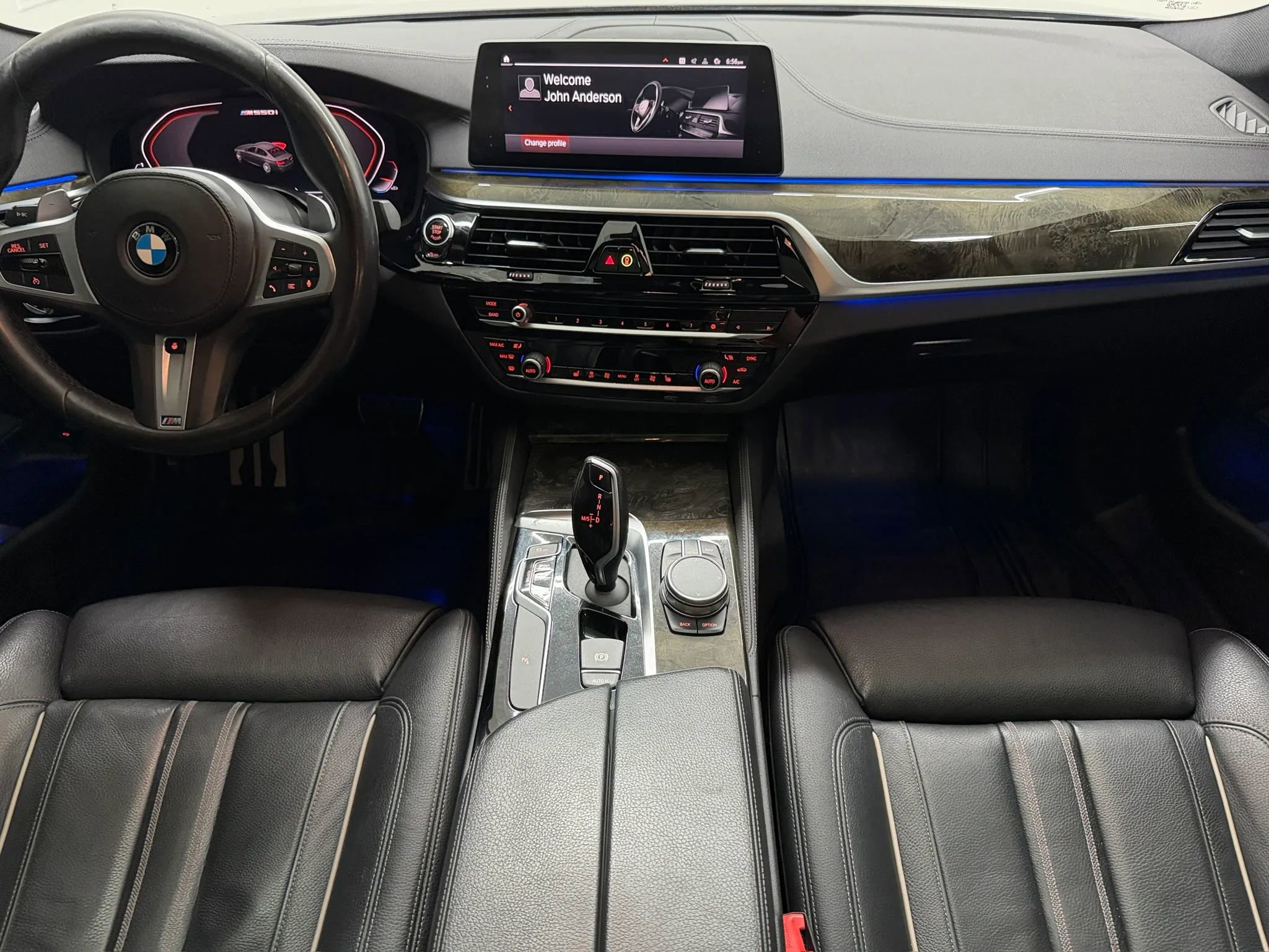 Used 2020 BMW M550i xDrive AWD/4WD image 2