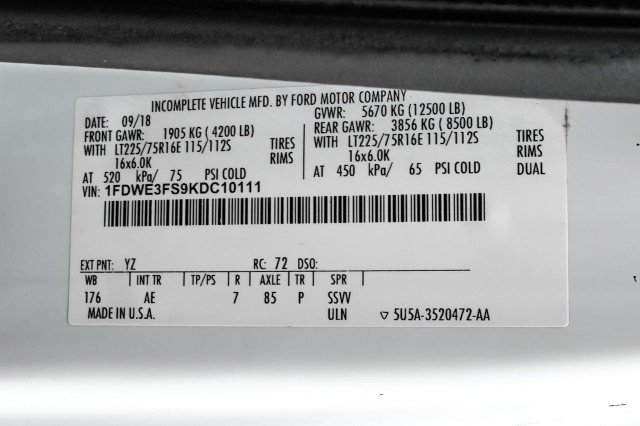 Used 2019 Ford E-350 and Econoline 350 Super Duty w/ Power Windows & Locks Group RWD image 46