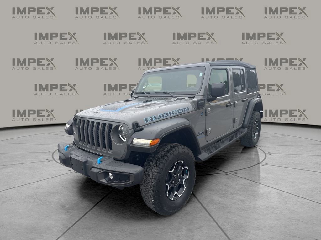Used 2023 Jeep Wrangler Unlimited Rubicon 4xe w/ Cold Weather Group AWD/4WD image 1