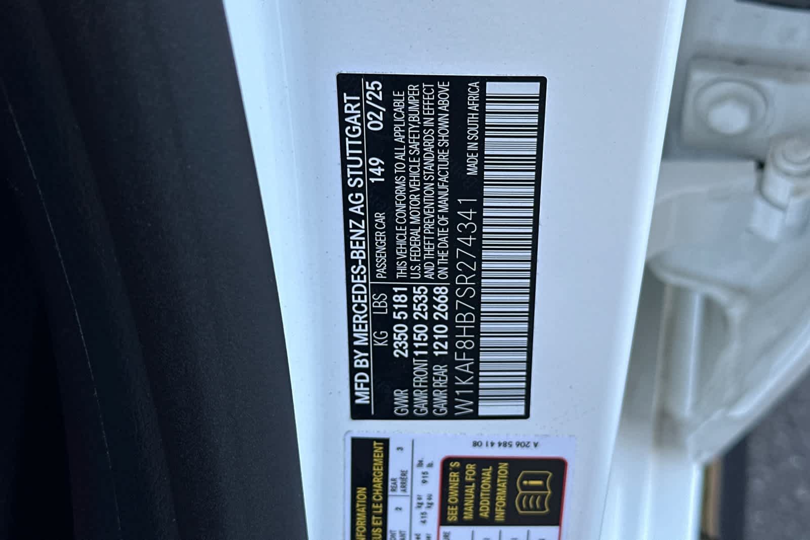 Certified 2025 Mercedes-Benz C 43 AMG 4MATIC Sedan image 27