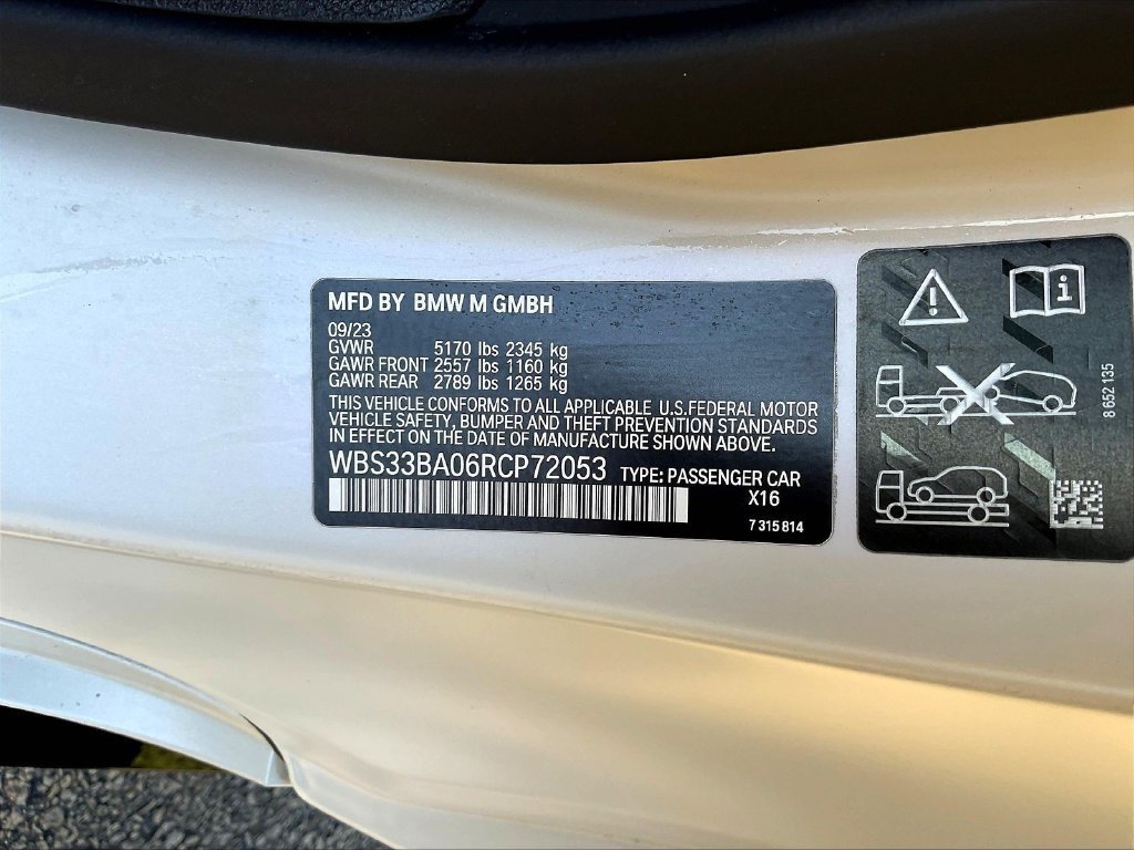 Used 2024 BMW M4 xDrive Competition AWD/4WD image 19