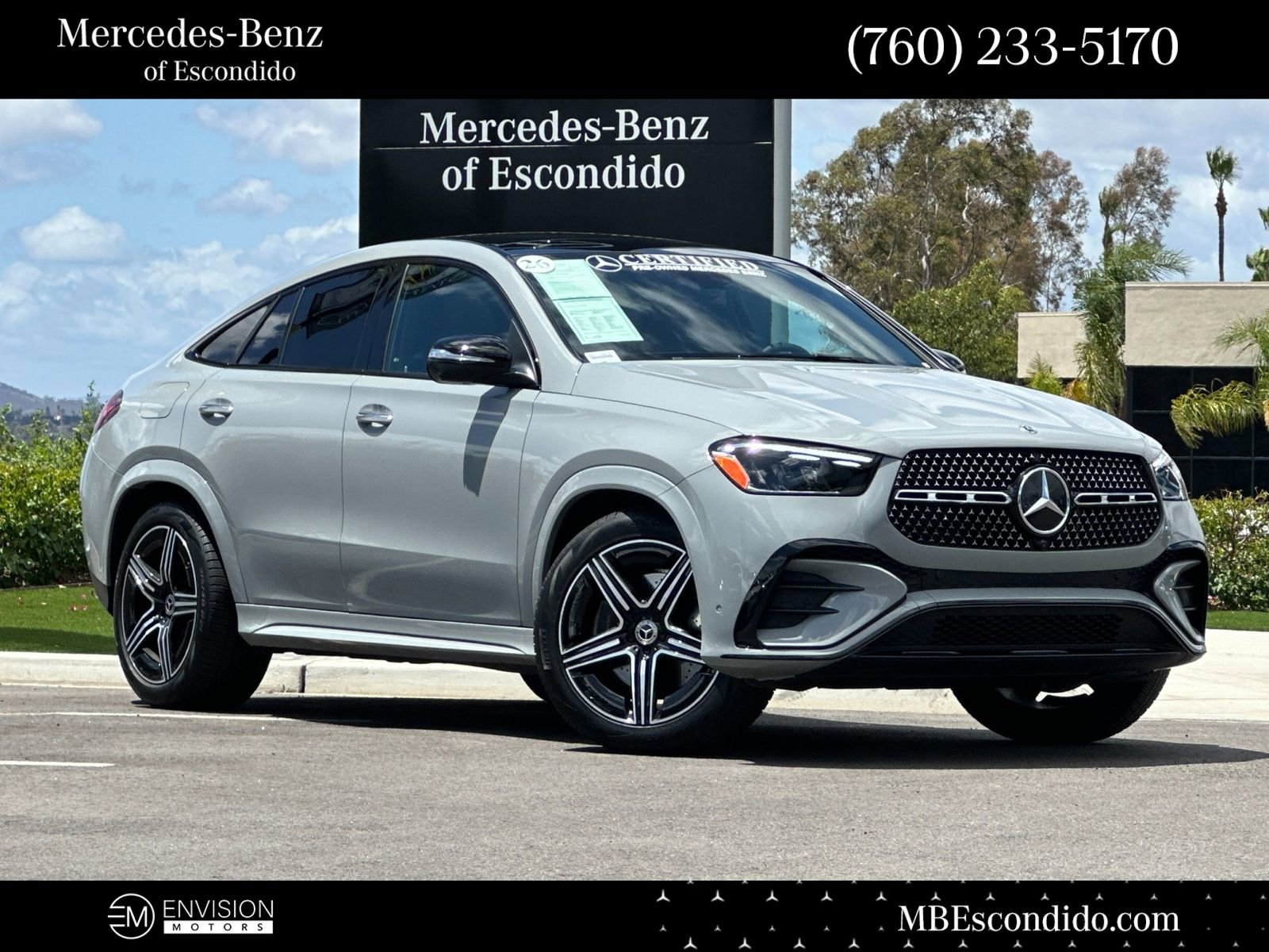 Certified 2026 Mercedes-Benz GLE 450 4MATIC Coupe