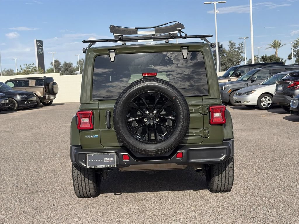Used 2021 Jeep Wrangler Unlimited Sahara w/ Cold Weather Group AWD/4WD image 8