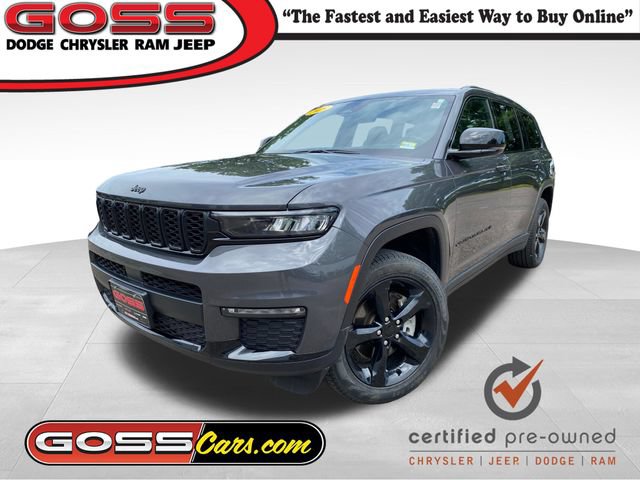 Certified 2025 Jeep Grand Cherokee L Limited w/ Black Appearance Package