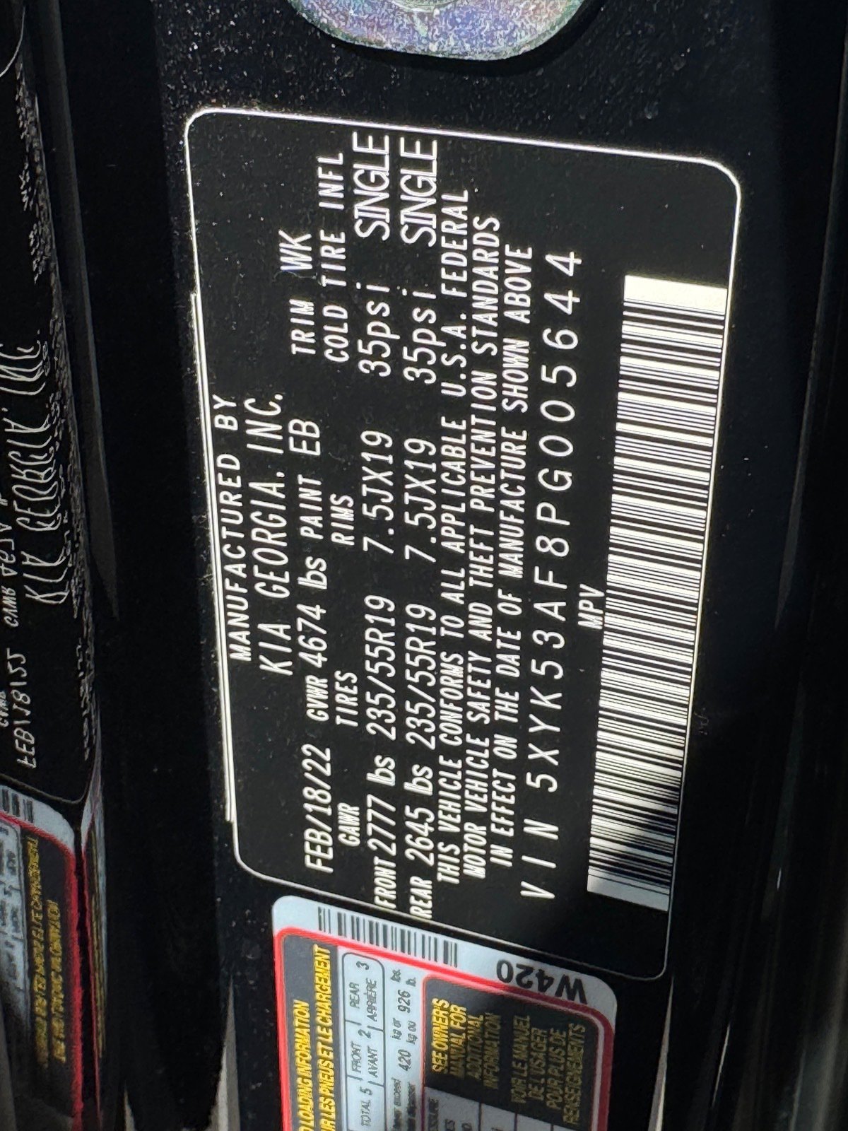 Certified 2023 Kia Sportage SX image 9