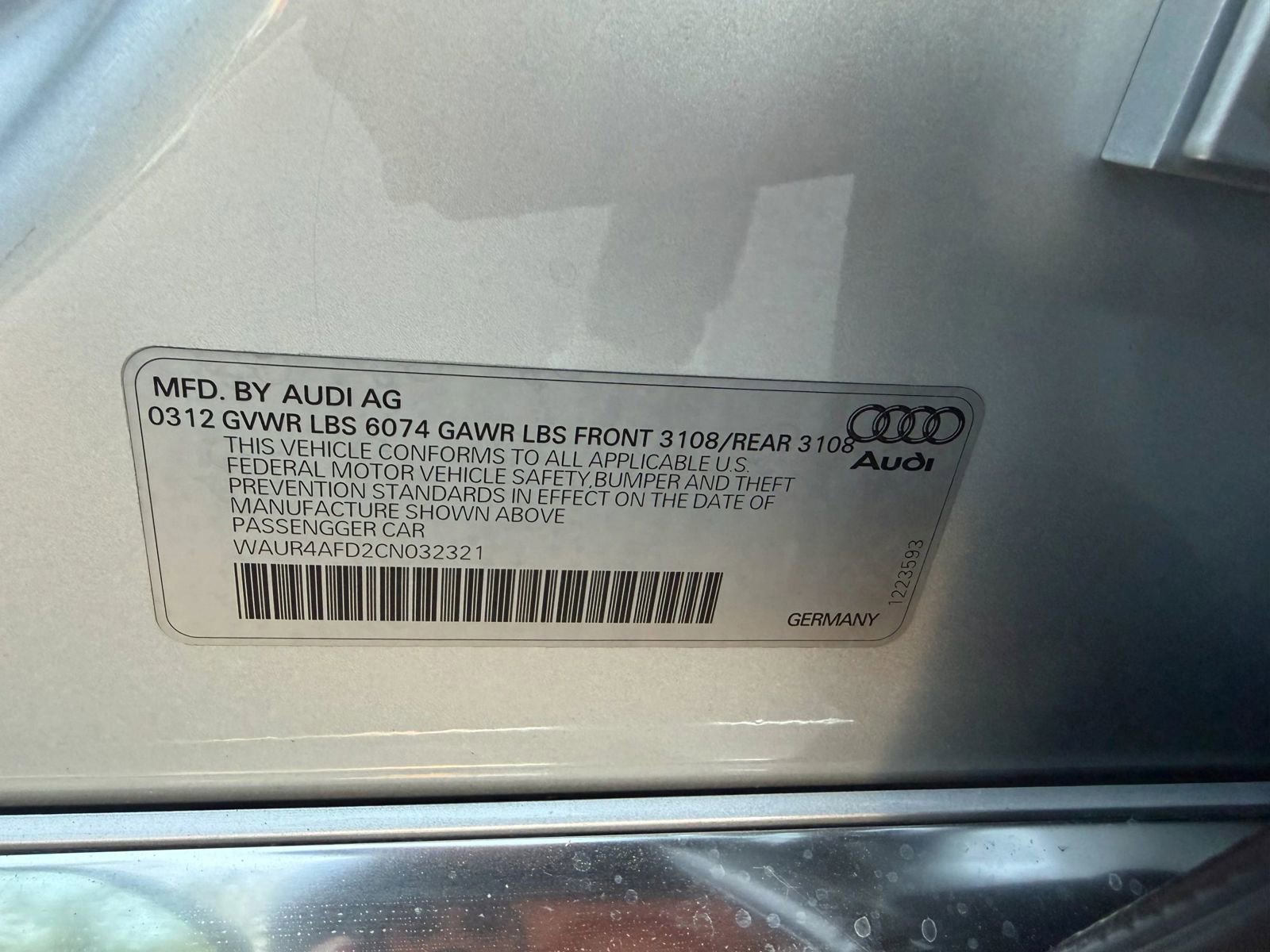 Used 2012 Audi A8 L W12 AWD/4WD image 80