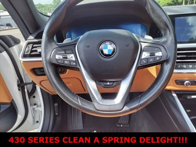 Used 2021 BMW 430i Convertible w/ Convenience Package RWD image 16