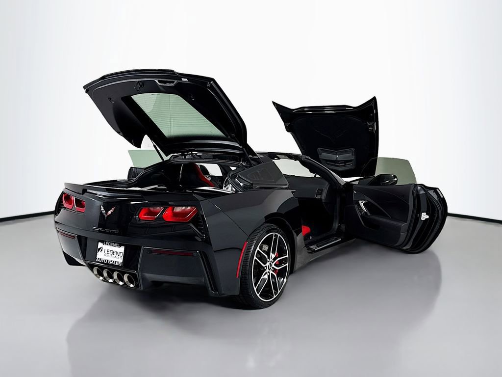 Used 2019 Chevrolet Corvette Stingray Coupe w/ Carbon Flash Badge Package RWD image 26