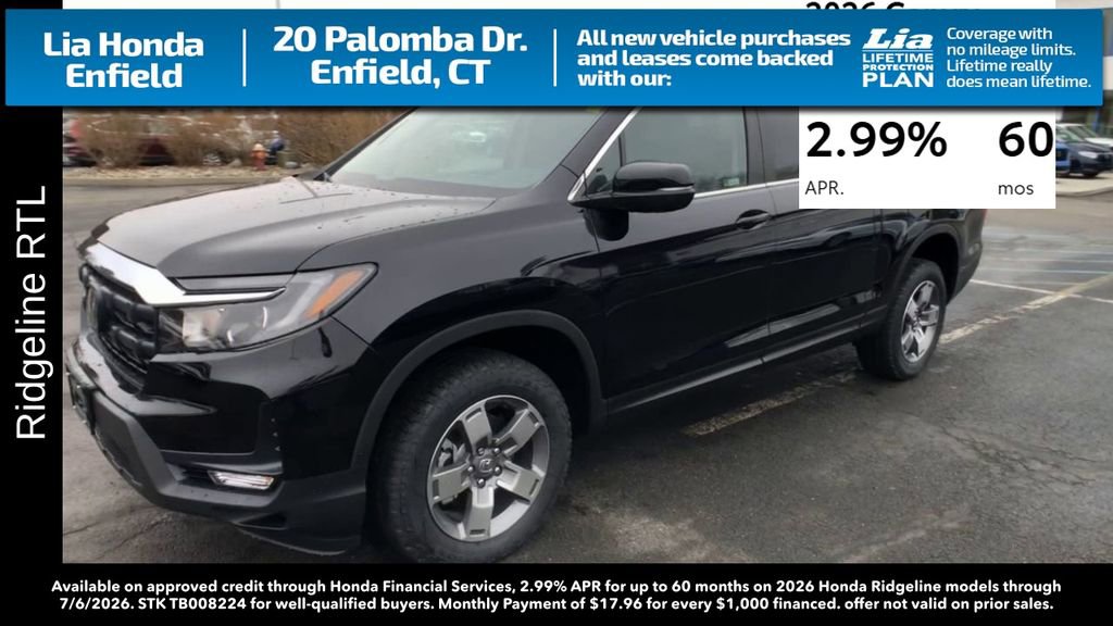 New 2026 Honda Ridgeline RTL image 4