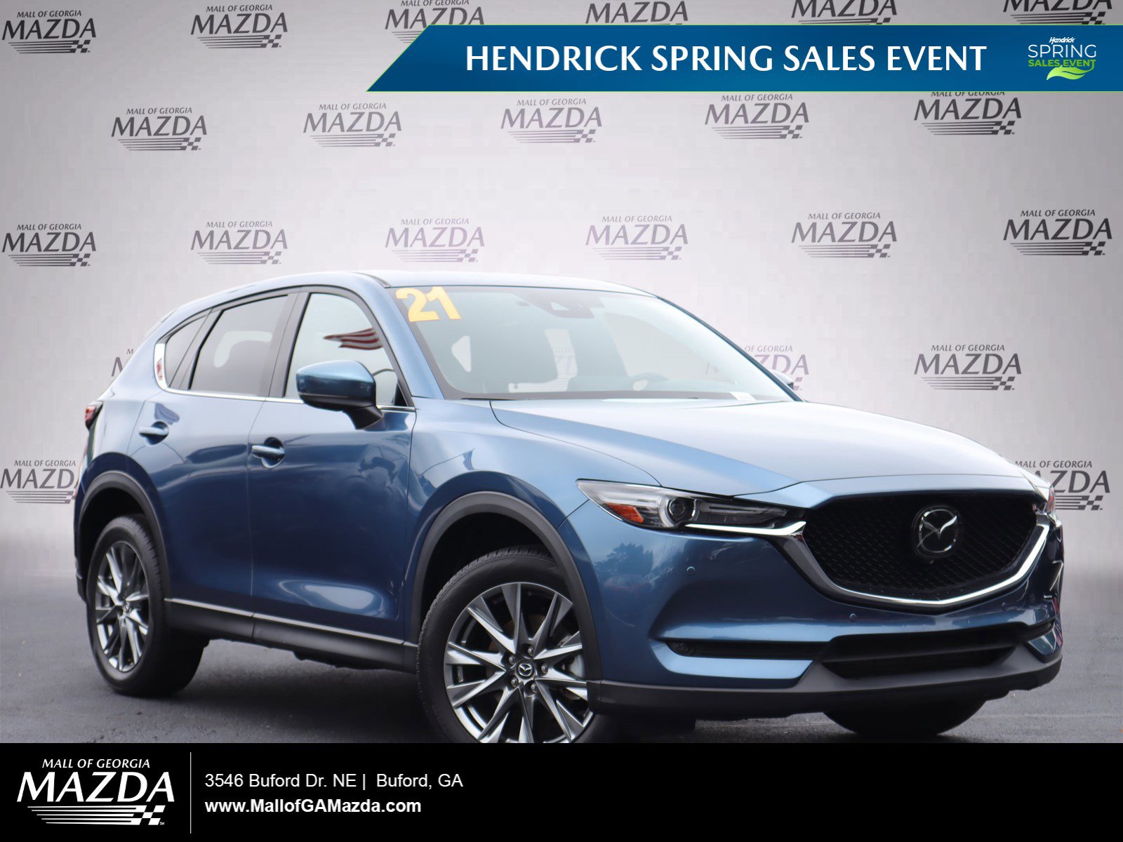 Certified 2021 MAZDA CX-5 Signature