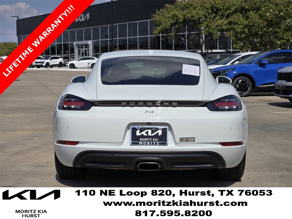 Used 2018 Porsche 718 Cayman image 13