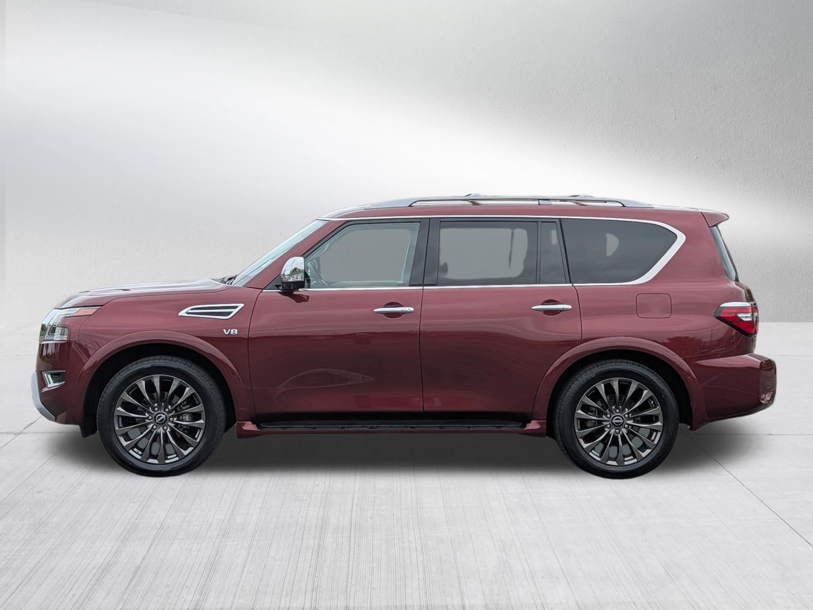 Used 2021 Nissan Armada Platinum w/ Captain's Chairs Package AWD/4WD image 6