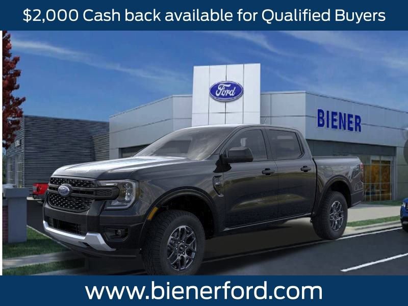 New 2025 Ford Ranger XLT w/ Equipment Group 301A High