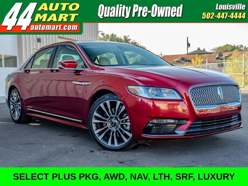Used 2017 Lincoln Continental Select w/ Climate Package