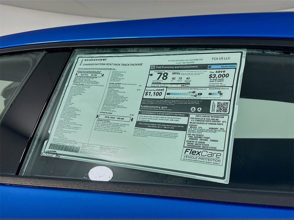 New 2026 Dodge Charger Daytona Scat Pack w/ Track Package image 21